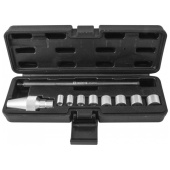 Оправка для центровки ведомого диска сцепления в наборе Thorvik ACATS10, 10 предметов