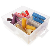 Набор заглушек и колпачков (3мм, 4мм, 6мм, 8мм, 9мм, 11мм, 12мм), 72 предмета, JTC-4206