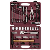 Набор инструментов универсальный Thorvik UTS0077MP, 77 предметов c головками торцевыми MultiProf