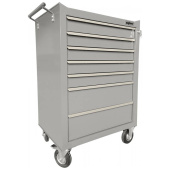 Тележка инструментальная серая Ombra OTT47G-R, 7 полок
