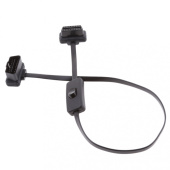 Удлинитель OBD2 60 см. с выключателем питания