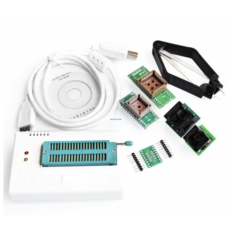 Программатор MiniPro TL866II Plus USB + 5 адаптеров