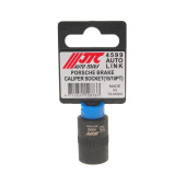 Головка для демонтажа суппортов на PORSCHE 1/2" DR, 15 ммx10PT, длина 30 мм. JTC-4599