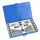 Набор метчиков и плашек 40 предметов М3-М12 метрическая резьба Car-Tool CT-W040