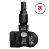 Датчик TPMS Autel MX-1 433МГц+315МГц, быстрофиксируемый, металл., черный, 20 шт.
