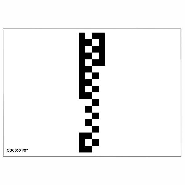 Мишень калибровочная Autel ADAS CSC0601/07, для систем предупреждения о сходе с полосы Hyundai/Kia,