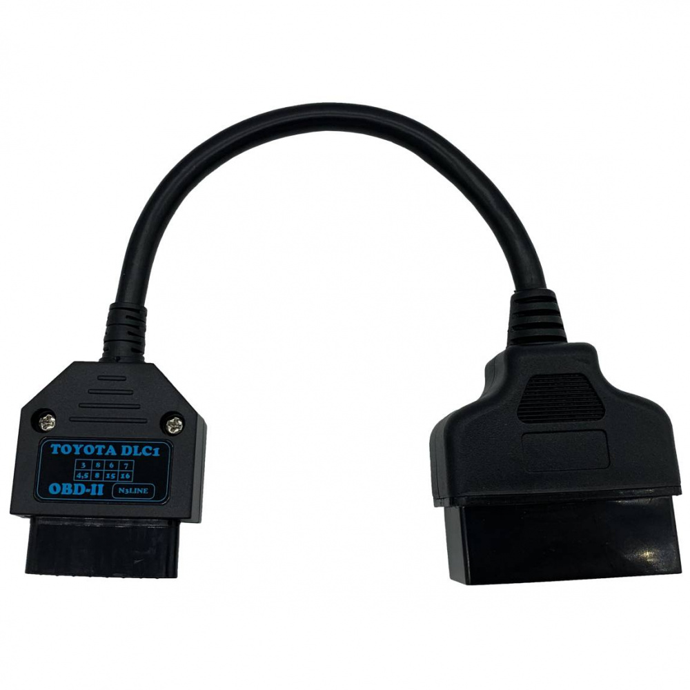 Переходник Toyota DLC1 OBDII для адаптера Nissan 3 Line