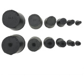 Полный комплект конусных пробок-заглушек (12 штук) для дымогенератора