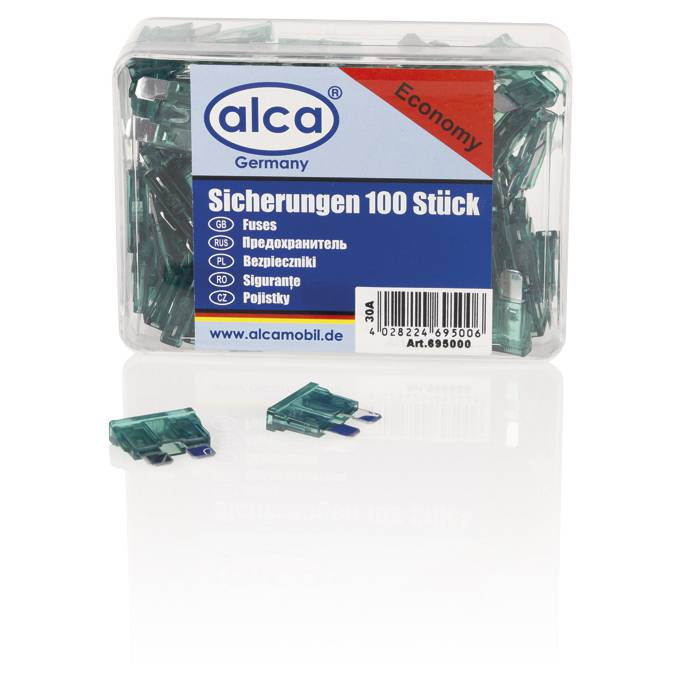 Предохранители флажковые Alca, 30 А, 100 штук