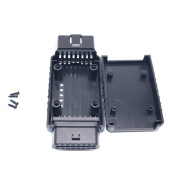 Корпус адаптера (переходника) OBD2 папа-мама с пинами разборный