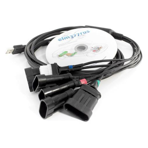 Универсальный кабель для диагностики ГБО  №1,3,4,7,10,11