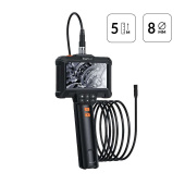 Эндоскоп промышленный, экран 4.3", 2Мп, 5м, 8.5мм зонд iCartool IC-VC85