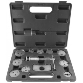 Приспособление для возврата поршней цилиндров дисковых тормозов в наборе Thorvik ACPTK12, 12 предметов