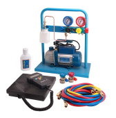 Комплект для заправки кондиционеров, compact с функцией заправки масла ОДА Сервис AC-3014