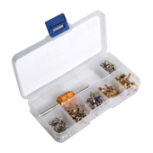 Ремкомплект для штуцеров, 35 ниппелей 6-ти типоразмеров ОДА Сервис ODA-9001