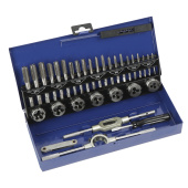 Набор метчиков и плашек 32 предмета Car-Tool CT-W032