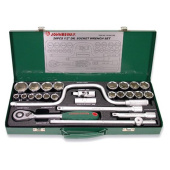 Набор головок торцевых Jonnesway S04H4726S 1/2"DR, 12-34 мм, 26 предметов