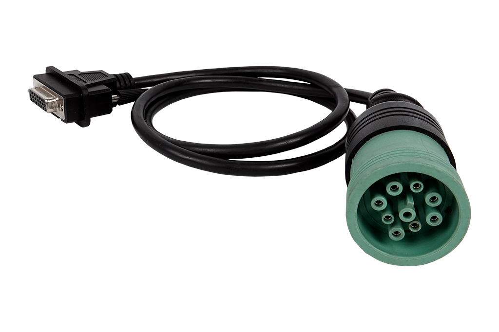 Кабель диагностический Jaltest JDC217.9 Deutsch 9 pin type 2 green, МНЕ