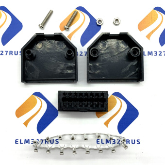 Штекер (разъем) OBD2 "мама" разборный