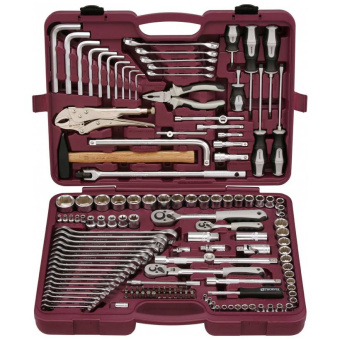 Набор инструментов универсальный Thorvik UTS0128, 128 предметов