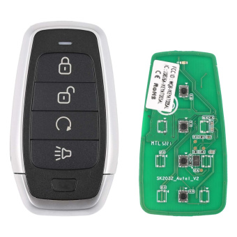 Смарт-ключ автомобильный Autel IKEY AT004BL, универсальный, 315/433 МГц, 4 клавиши (U,L,RS,P)
