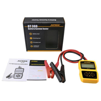 Тестер аккумуляторной батареи Autool BT-360