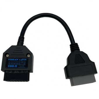Переходник Nissan 14PIN OBD2 для адаптера Nissan 3 Line