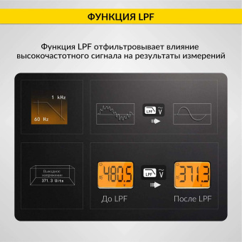 Токовые клещи постоянного/переменного тока 600A iCartool IC-M206D
