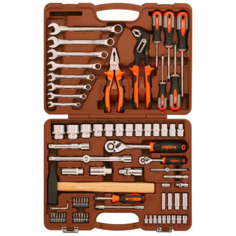 Набор инструментов универсальный, 77 предметов OMBRA OMT77S12