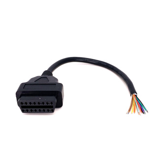 Разъём OBD2 (мама) с проводом
