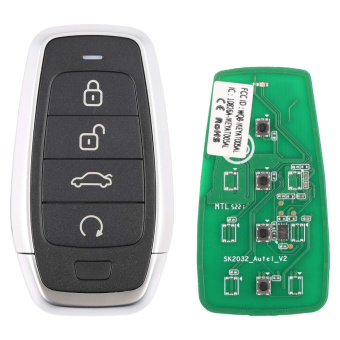 Смарт-ключ автомобильный Autel IKEY AT004EL, универсальный, 315/433 МГц, 4 клавиши (U,L,RS,T)