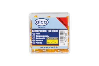 Предохранители Alca флажковые мини 100 штук, 5 А Арт. 671000