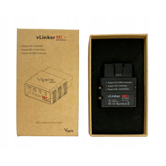 Диагностический адаптер Vgate vLinker MC+ (BLE+Bluetooth 4.0)