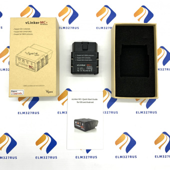 Диагностический адаптер Vgate vLinker MC+ (BLE+Bluetooth 4.0)