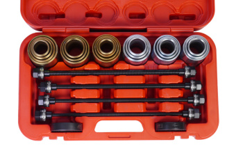 Универсальный набор инструментов для демонтажа сайлентблоков 26 предметов в кейсе JTC-4091