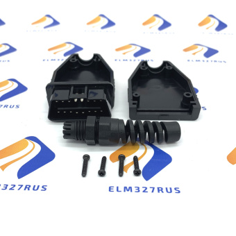 Штекер (разъем) OBD2 "папа" разборный