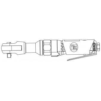 Рукоятка трещоточная пневматическая Thorvik ARW1261 1/2"DR 150 об/мин., 61 Нм