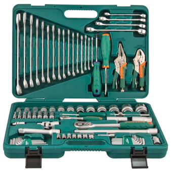 Набор инструментов универсальный, 77 предметов JONNESWAY S04H52478S