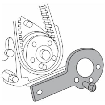 Фиксатор распредвала для установки фаз ГРМ (Fiat, Opel) JTC-4678