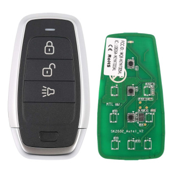 Смарт-ключ автомобильный Autel IKEY AT003AL, универсальный, 315/433 МГц, 3 клавиши (U,L,P)