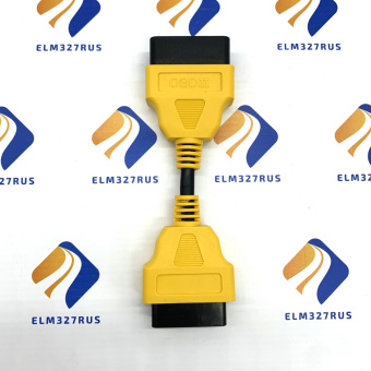 Удлинитель разъема OBD2 13 см для автосканера