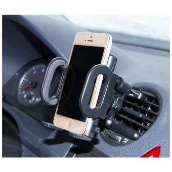 Держатель сотового телефона с крючком Heyner Premium, для ширины 50-100 мм