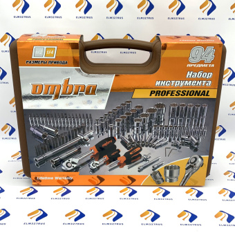 Набор инструментов универсальный OMBRA OMT94S12, 94 предмета