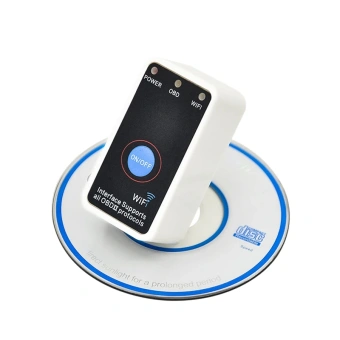 Диагностический адаптер ELM327 2.1 Wi-Fi mini с кнопкой выключения