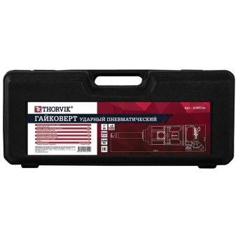 Пневматический гайковерт Thorvik AIWS124 1" 3600 об/мин 3260 Nm