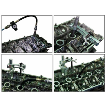 Набор инструментов для демонтажа/монтажа пружин клапанов универсальный JTC-4294 в кейсе