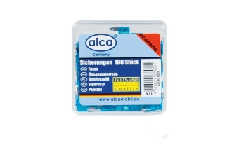 Предохранители Alca флажковые мини 100 штук, 15 А Арт. 674000