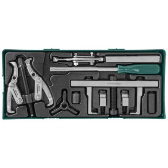 Набор съемников и приспособлений JONNESWAY AI10002SP для обслуживания приводных шкивов (ложемент)