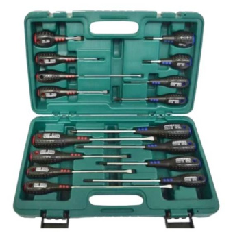 Набор отверток стержневых Jonnesway FULL STAR, 16 предметов