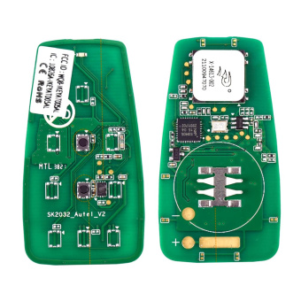 Смарт-ключ автомобильный Autel IKEY AT002AL, универсальный, 315/433 МГц, 2 клавиши (U,L)